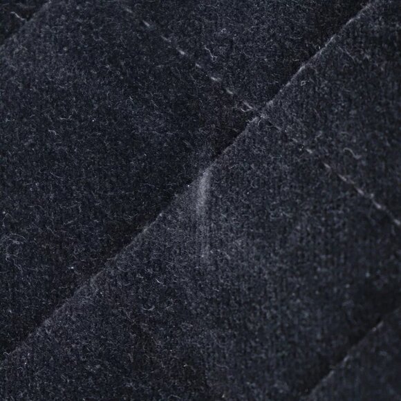 CHANEL ChainShoulder Shoulder Bag Matelasse30 black Velor Women - Picture 10 of 11